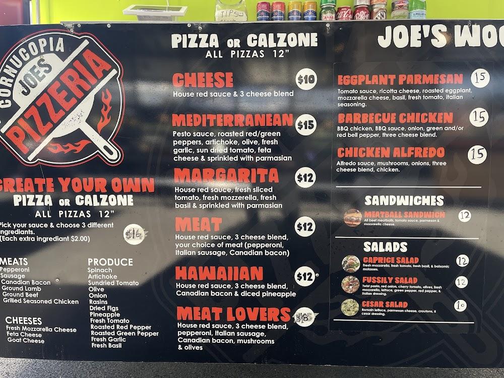 Cornucopia pizzeria Sanpelegrino
